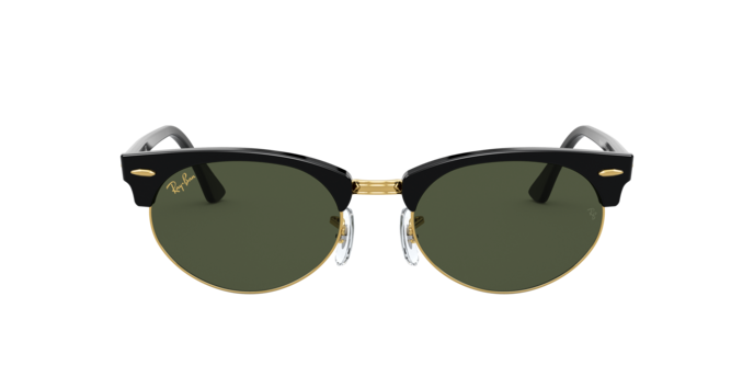 Ray-Ban Clubmaster Oval Sunglasses RB3946 1305B1