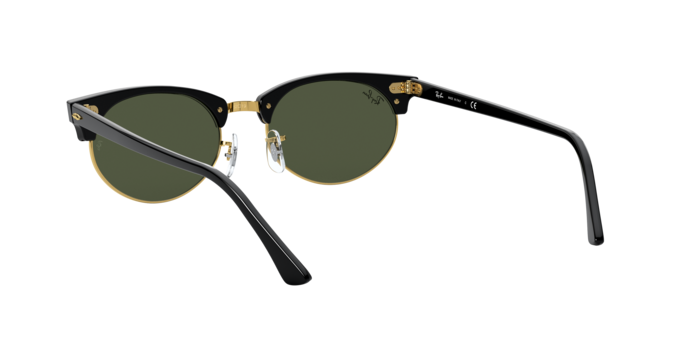 Ray-Ban Clubmaster Oval Sunglasses RB3946 1305B1