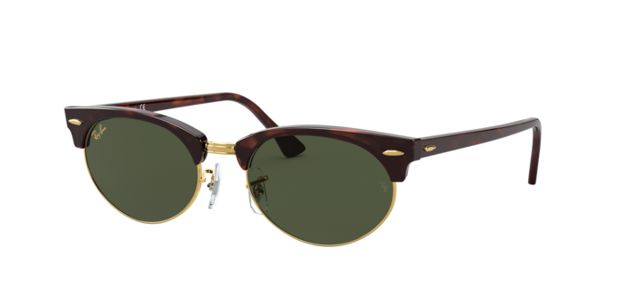 Ray-Ban Clubmaster Oval Sunglasses RB3946 130431