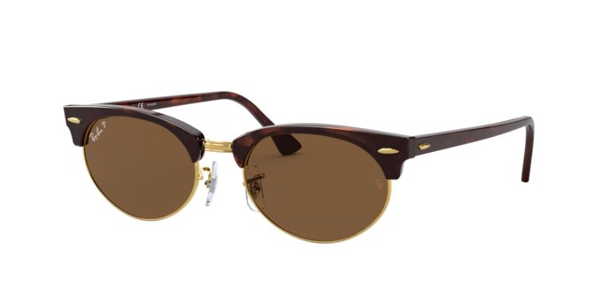 Ray-Ban Clubmaster Oval Sunglasses RB3946 130457