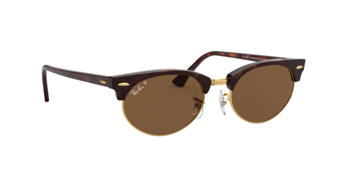 Ray-Ban Clubmaster Oval Sunglasses RB3946 130457