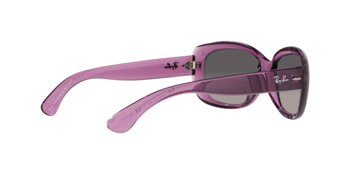 Ray Ban Jackie Ohh RB4101 6591M3 Transparent Violet Sunglasses for Metafield my fields.for who single line text field LookerOnline