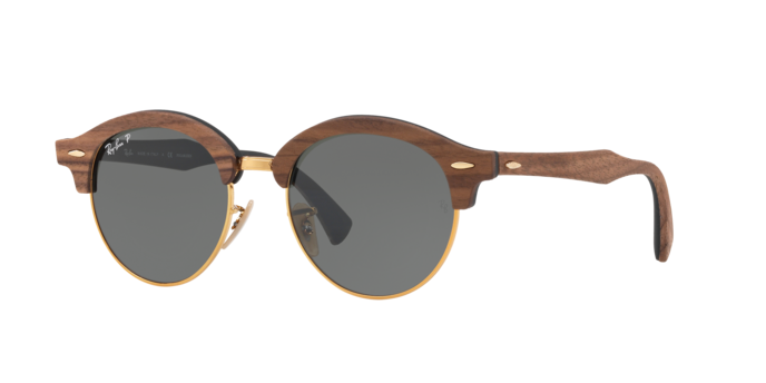 Ray-Ban Clubround Wood Sunglasses RB4246M 118158