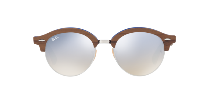 Ray-Ban Clubround Wood Sunglasses RB4246M 12179U