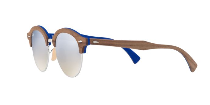 Ray-Ban Clubround Wood Sunglasses RB4246M 12179U