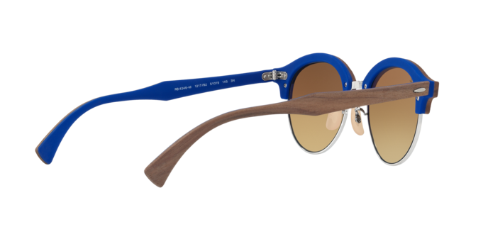 Ray-Ban Clubround Wood Sunglasses RB4246M 12179U
