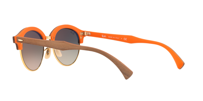 Ray-Ban Clubround Wood Sunglasses RB4246M 12187O