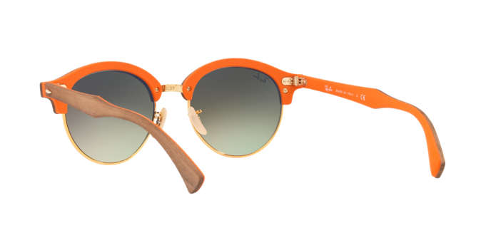 Ray-Ban Clubround Wood Sunglasses RB4246M 12187O