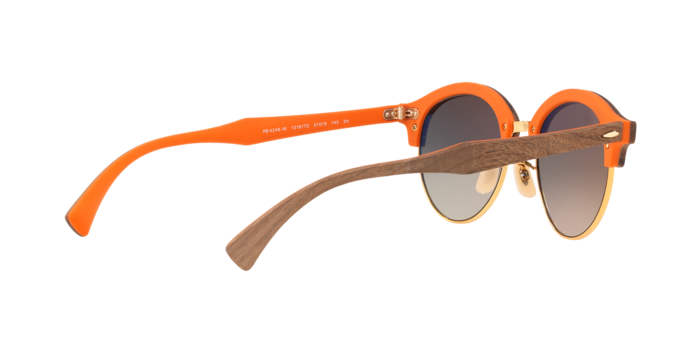 Ray-Ban Clubround Wood Sunglasses RB4246M 12187O