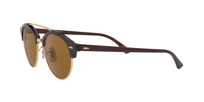 Ray-Ban Clubround Doublebridge Sunglasses RB4346 990/33