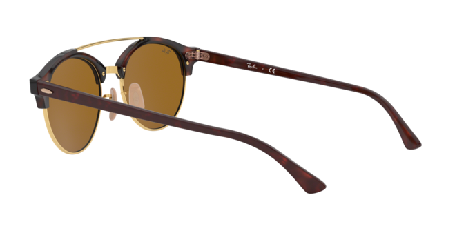 Ray-Ban Clubround Doublebridge Sunglasses RB4346 990/33