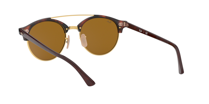Ray-Ban Clubround Doublebridge Sunglasses RB4346 990/33