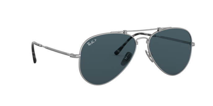 Ray-Ban Titanium Sunglasses RB8125M 9165