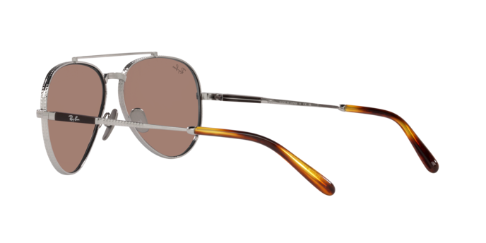 Ray-Ban Aviator Titanium Sunglasses RB8225 3139O4
