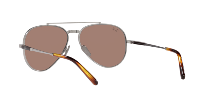 Ray-Ban Aviator Titanium Sunglasses RB8225 3139O4