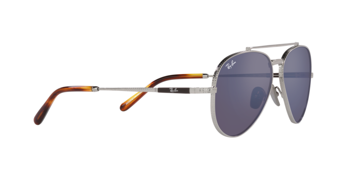 Ray-Ban Aviator Titanium Sunglasses RB8225 3139O4