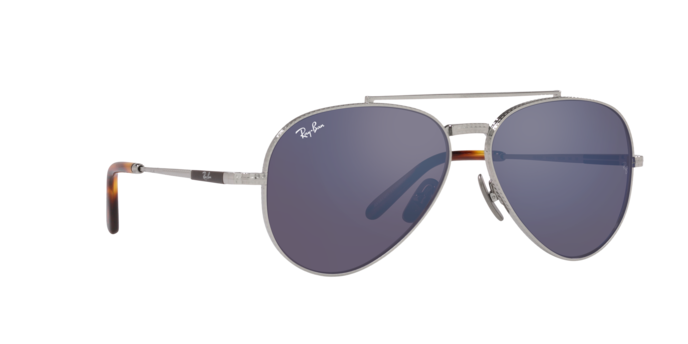 Ray-Ban Aviator Titanium Sunglasses RB8225 3139O4