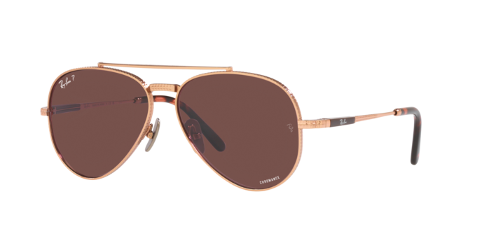Ray-Ban Aviator Titanium Sunglasses RB8225 3140AF