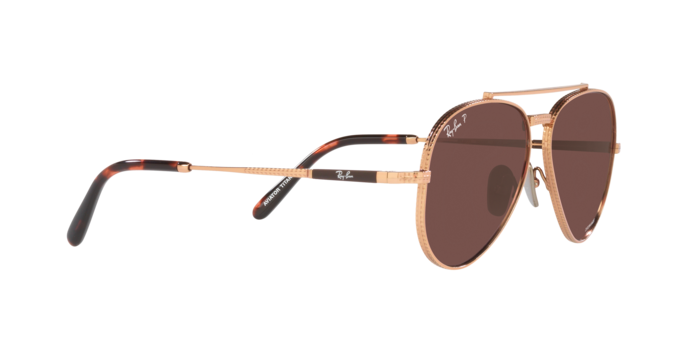 Ray-Ban Aviator Titanium Sunglasses RB8225 3140AF