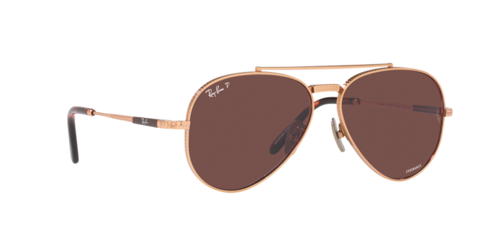 Ray-Ban Aviator Titanium Sunglasses RB8225 3140AF