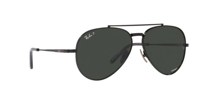 Ray-Ban Aviator Titanium Sunglasses RB8225 3141K8
