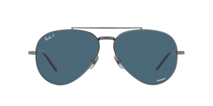 Ray-Ban Aviator Titanium Sunglasses RB8225 3142S2