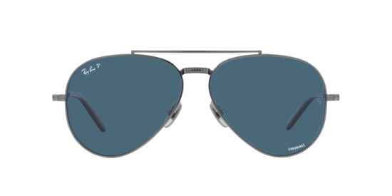 Ray-Ban Aviator Titanium Sunglasses RB8225 3142S2