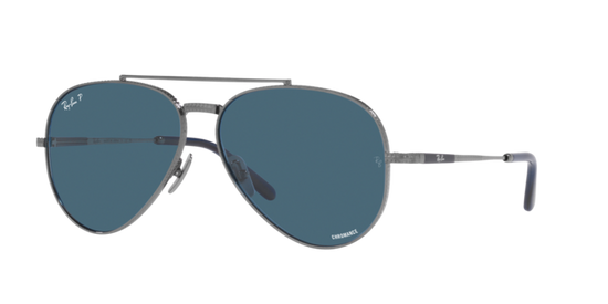 Ray-Ban Aviator Titanium Sunglasses RB8225 3142S2