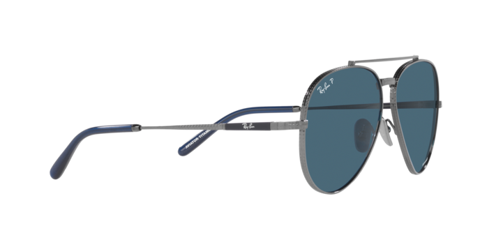 Ray-Ban Aviator Titanium Sunglasses RB8225 3142S2