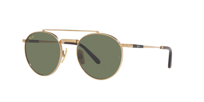 Ray-Ban Round Ii Titanium Sunglasses RB8237 313852