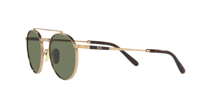 Ray-Ban Round Ii Titanium Sunglasses RB8237 313852