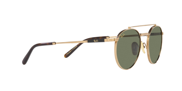 Ray-Ban Round Ii Titanium Sunglasses RB8237 313852
