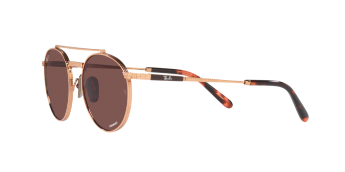 Ray-Ban Round Ii Titanium Sunglasses RB8237 3140AF