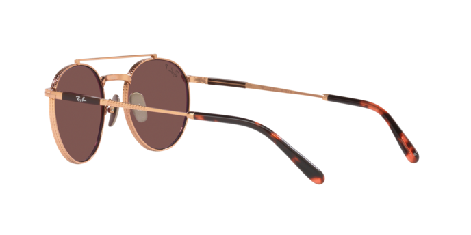 Ray-Ban Round Ii Titanium Sunglasses RB8237 3140AF
