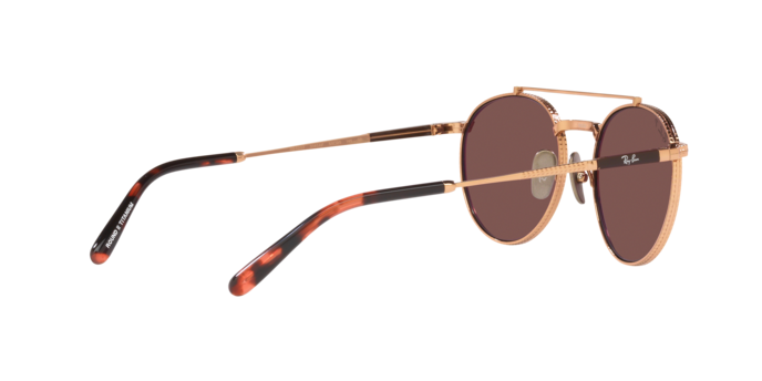 Ray-Ban Round Ii Titanium Sunglasses RB8237 3140AF
