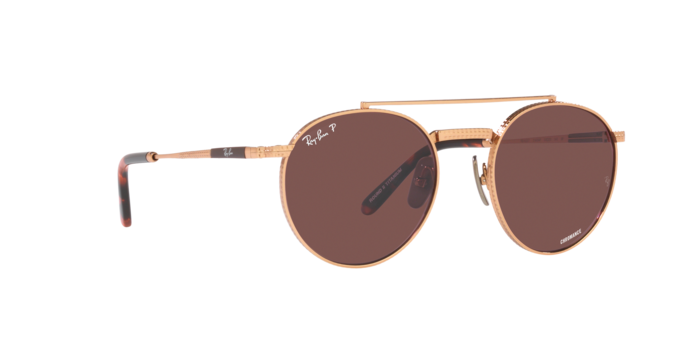 Ray-Ban Round Ii Titanium Sunglasses RB8237 3140AF