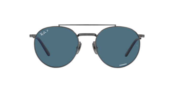 Ray-Ban Round Ii Titanium Sunglasses RB8237 3142S2