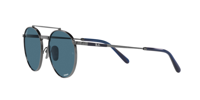 Ray-Ban Round Ii Titanium Sunglasses RB8237 3142S2