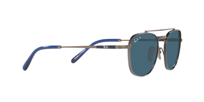 Ray-Ban Frank Ii Titanium Sunglasses RB8258 3142S2