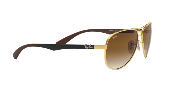 Ray-Ban Carbon Fibre Sunglasses RB8313 003/40