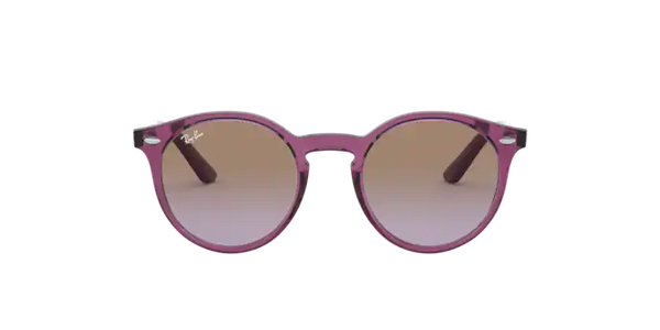 Ray-Ban RJ9064S 706468 - FUXIA TRASPARENTE - Marrone sfumato viola