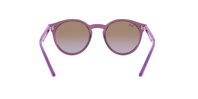 Ray-Ban RJ9064S 706468 - FUXIA TRASPARENTE - Marrone sfumato viola