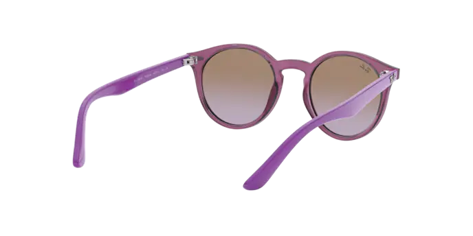 Ray-Ban RJ9064S 706468 - FUXIA TRASPARENTE - Marrone sfumato viola