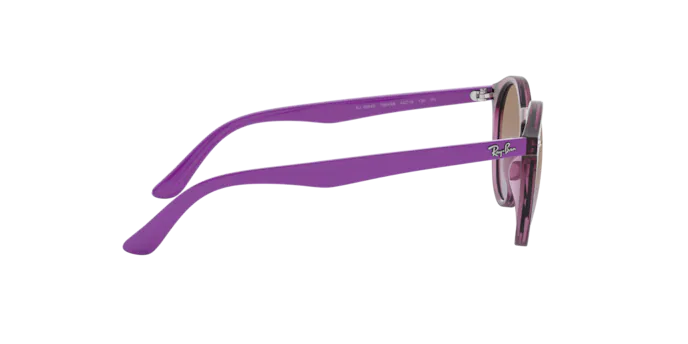 Ray-Ban RJ9064S 706468 - FUXIA TRASPARENTE - Marrone sfumato viola