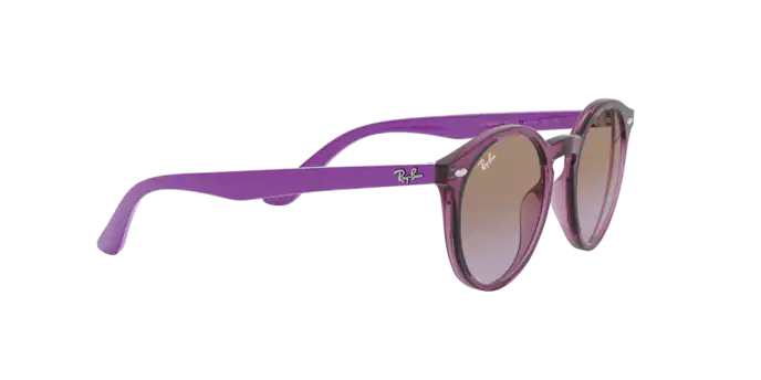 Ray-Ban RJ9064S 706468 - FUXIA TRASPARENTE - Marrone sfumato viola