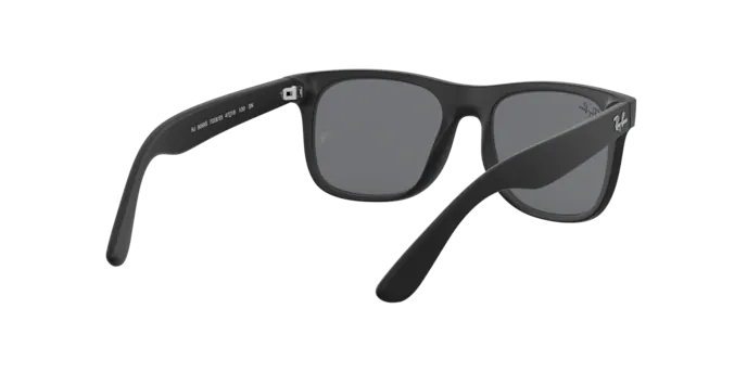 Ray-Ban RJ9069S JUNIOR JUSTIN 702855 - GOMMA NERO - Specchio blu