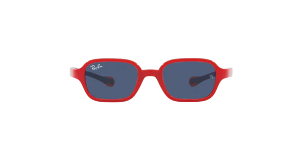 Ray-Ban RJ9074S 709380 - ROSSO SU GOMMA BLU - Blu scuro