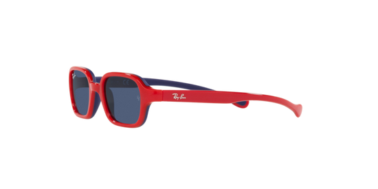 Ray-Ban RJ9074S 709380 - ROSSO SU GOMMA BLU - Blu scuro