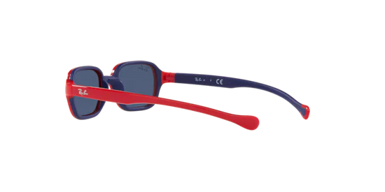 Ray-Ban RJ9074S 709380 - ROSSO SU GOMMA BLU - Blu scuro