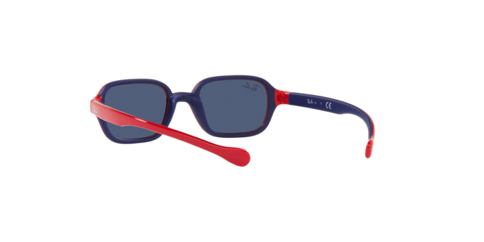 Ray-Ban RJ9074S 709380 - ROSSO SU GOMMA BLU - Blu scuro